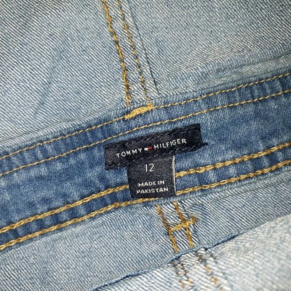 Tommy Hilfiger Step Hem Overalls Size 12 - Picture 6 of 6